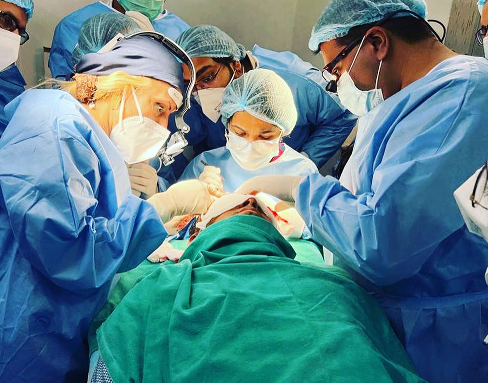 what happens during a hair transplant, hair graft placement, recipient area